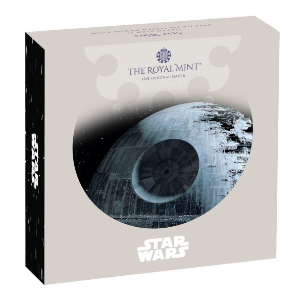 2024 Great Britain Star Wars Death Star II 2oz Silver Proof Coin