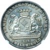 1865-B Germany Taler Bremen Shooting Festival MS64 NGC