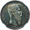 1866-Mo Mexico Peso Maximillian AU Details NGC