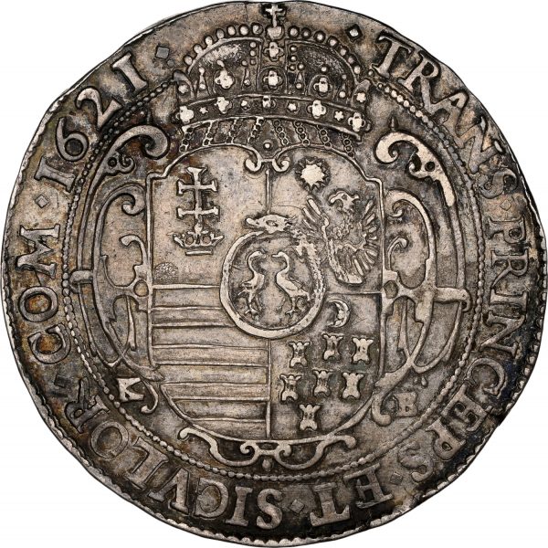1621-KB Transylvania Hungary Taler AU50 NGC