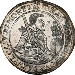 1624-HI Germany Saxony MS62 NGC DAV-7601