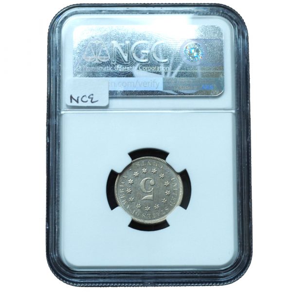 1880 Shield Nickel Proof PR64