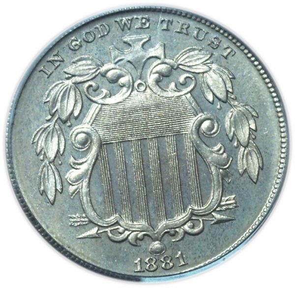 1881 Shield Nickel Proof PR65 PCGS