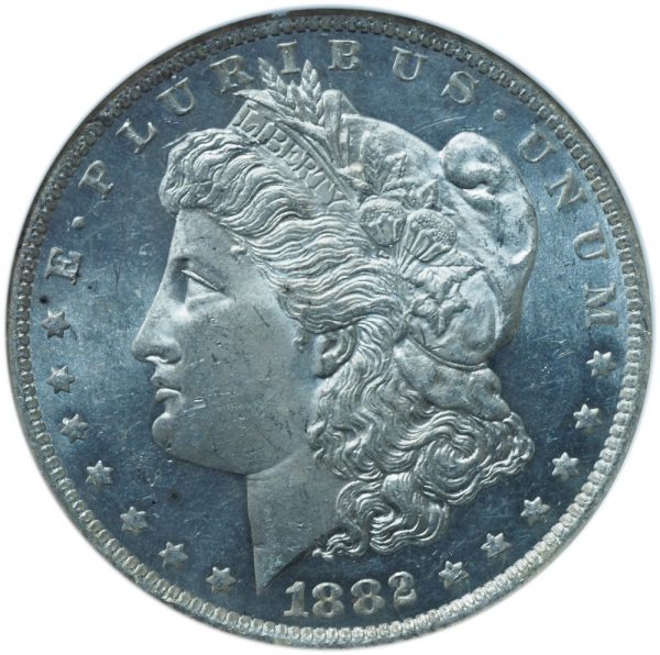 1882-O Morgan Dollar MS63 DMPL NGC