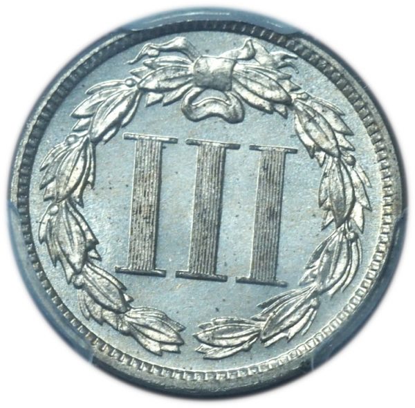 1885 Three Cent Nickel Proof PR64 PCGS