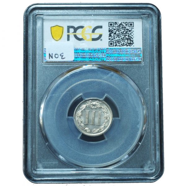 1885 Three Cent Nickel Proof PR64 PCGS