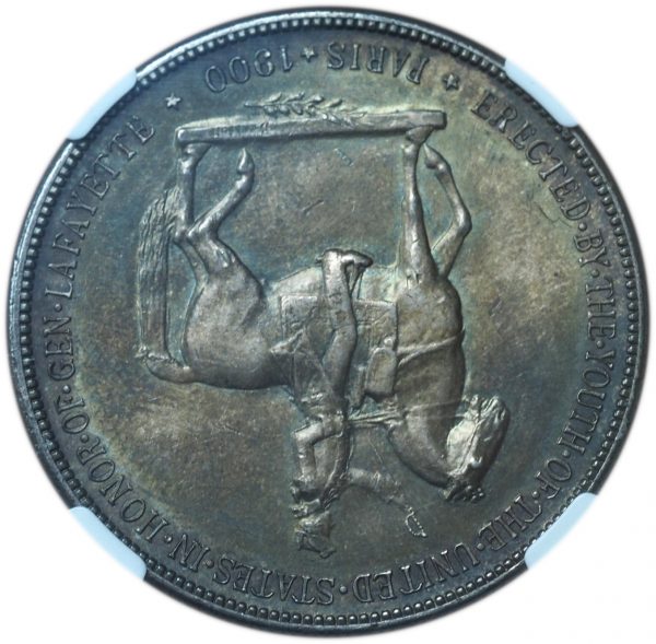 1900 Lafayette Commemorative Silver Dollar MS62