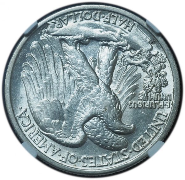 1934-S Walking Liberty Half Dollar AU58 NGC