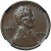 1955 Double Die Lincoln Penny AU55 BN NGC