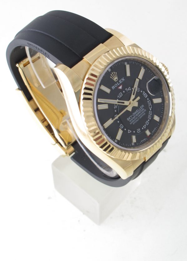 Pre-Owned Rolex 42MM Sky-Dweller (2022) Yellow Gold 326238 Right