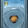1874 $1 Gold Indian Princess MS64 PCGS Beautifully Toned
