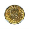1723-M A Spain Escudo Gold MS64 NGC Top Pop