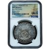 1736-Mo MF 8 Reales Reijgersdaal Ship Wreck UNC NGC