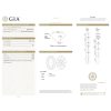 3ct Oval Diamond Solitaire Engagement Ring GIA 14K cert