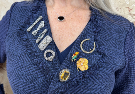 A vintage jewelry comeback