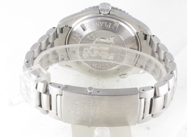 Pre-Owned Omega 45MM Seamaster Planet Ocean (2008) Stainless Steel Watch 220.85.000 back