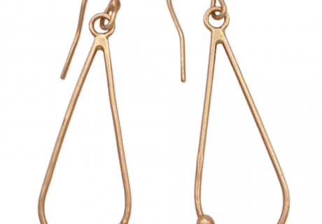 0.14ctw Alexandrite Drop Dangle Earring 14K (2)