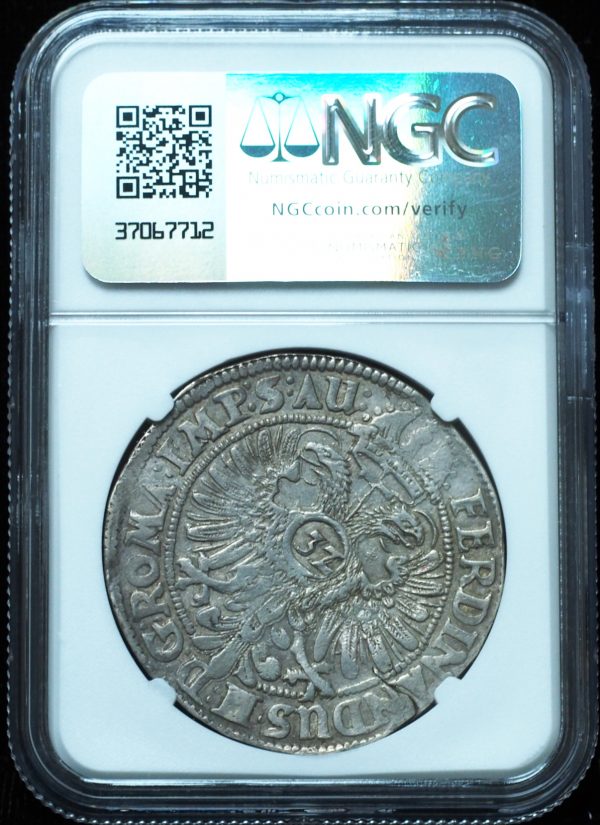 1621 Germany Hamburg Taler AU55 NGC DAV-5364
