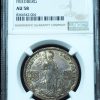 1766 SNR Germany Friedberg Half Taler AU58 NGC