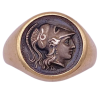 Ancient Coin Replica Goddess Athena 14K (2)