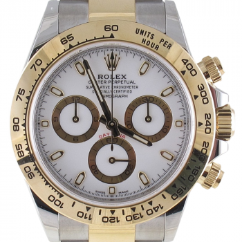 Pre-Owned Rolex 40MM Daytona (2022) Two Tone 116503 Front Close
