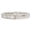 0.61ctw Baguette & Round Diamond Stack Band 14K Side