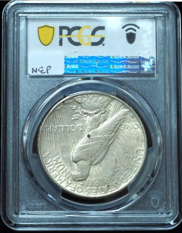1934-S Peace Dollar AU50 PCGS