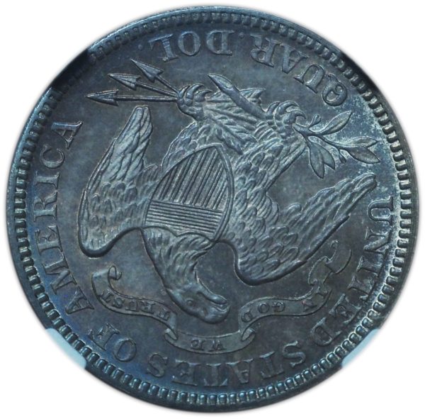 1880 Seated Liberty Quarter MS65 NGC & CAC