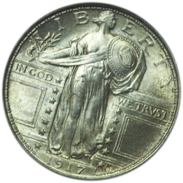 1917 Standing Liberty Quarter Type 1 MS64 PCGS