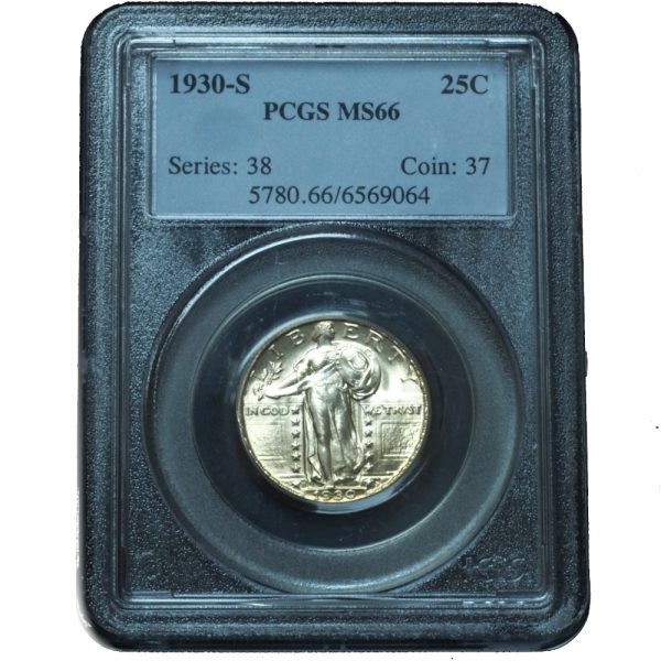 1930-S Standing Liberty Quarter MS66 PCGS