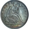1858 Seated Liberty Half Dollar MS64 NGC
