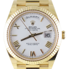 Pre-owned Like New Rolex 40mm Day-Date Presidential (2024) 18k Yellow Gold 228238 Front Close