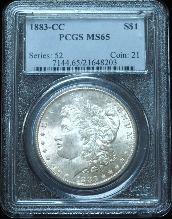 1883-CC Morgan Dollar MS65 PCGS