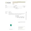 3.46ct Colombian Emerald & Diamond Ring Platinum GIA Certificate
