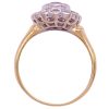 Vintage 1.52ctw Tanzanite Ring 14K Gold & Platinum profile