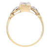 .46ct Old European Diamond Edwardian Engagement Ring 14K profile