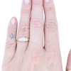 .46ct Old European Diamond Edwardian Engagement Ring 14K worn