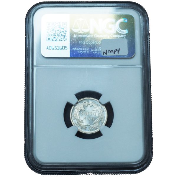 1880 Seated Liberty Dime MS67+ NGC