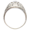 .50ct Old European Diamond Art Deco Filigree Ring 18K side (2)