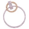 EFFY Interchangeable Diamond Pendant 14K Gold overlap style