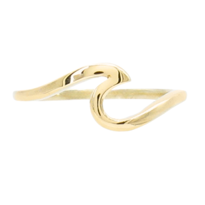 Ocean Wave Ring 14K