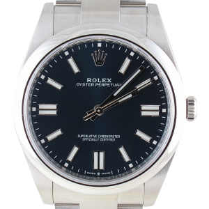 Pre-Owned Like New Rolex 41MM Oyster Perpetual (2023) Stainless Steel#124300