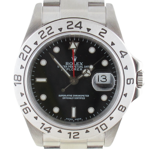 Pre-Owned Rolex 40MM Explorer II (2000) Stainless Steel 16570