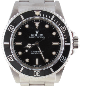 Pre-Owned Rolex 40MM No Date Submariner (1995) Stainless Steel 14060