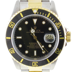 Pre-Owned Rolex 40MM Two Tone Submariner (1988) Model 16613