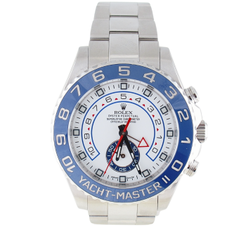 Pre-Owned Rolex 44MM Yachtmaster II (Circa 2013) Stainless Steel 116680 Front