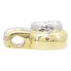0.97ctw Diamond Pendant 14K Two-Tone Gold side