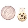 0.97ctw Diamond Pendant 14K Two-Tone Gold size