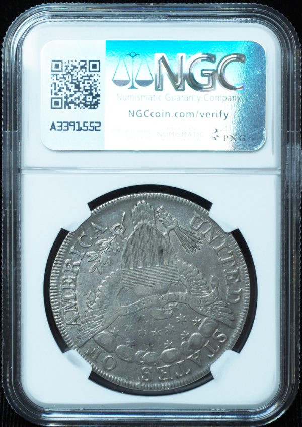 1799 Draped Bust Dollar BB-166, B-9 VF Details NGC