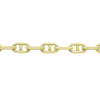 3D Anchor Link Yellow Gold Closeup